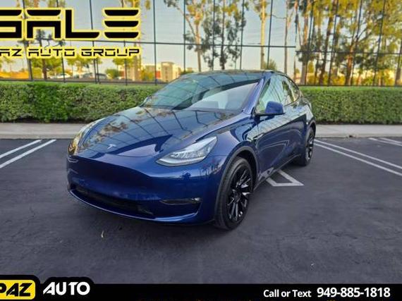TESLA MODEL Y 2021 5YJYGDEE3MF212652 image